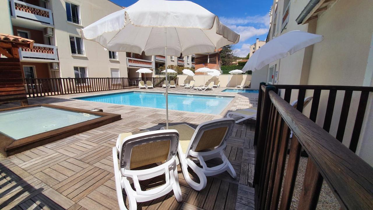דירות Gréoux-les-Bains La Terrasse De L'Imbut - Climatisation & Piscine מראה חיצוני תמונה